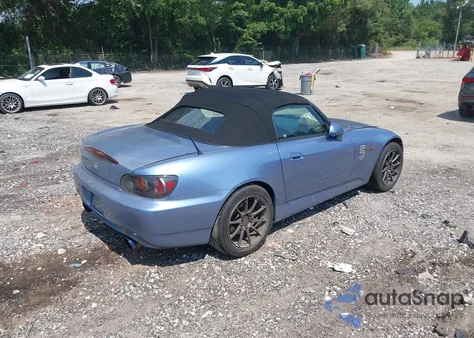 2004 Honda S2000 from USA, damaged, VIN JHMAP21454T002763